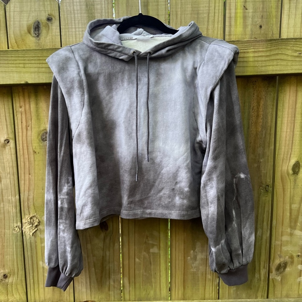 LOVERS + FRIENDS Tie Dye Crop Sweatshirt size Medium
